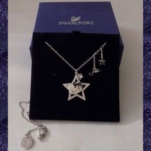 Swarovski Crystal Hello Kitty ROCKSTAR Necklace